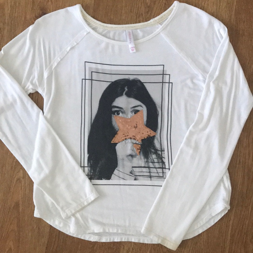 Girl’s size (lg) 10/12 .  Xhilaration rayon top